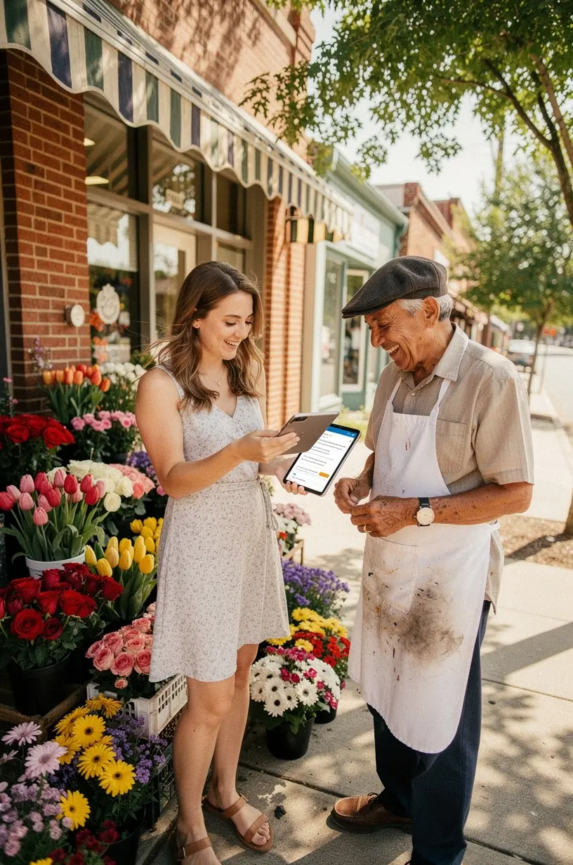 Customer reviews boosting local SEO for businesses