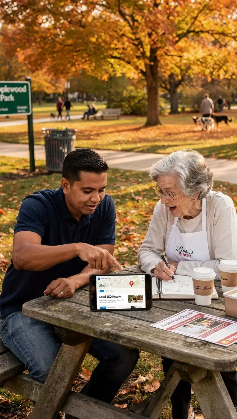 Regional search algorithms enhancing local business visibility